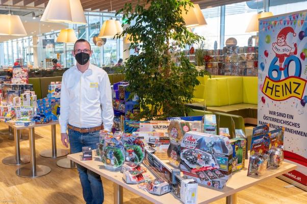 Spielwarenhändler bei Billa Plus