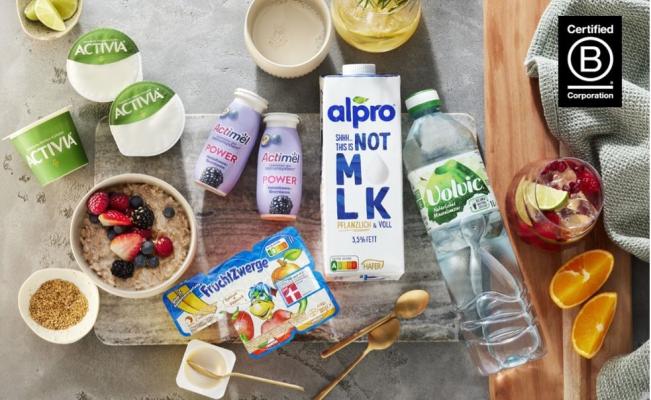 Danone "Milchfrische" ist B Corp zertifiziert