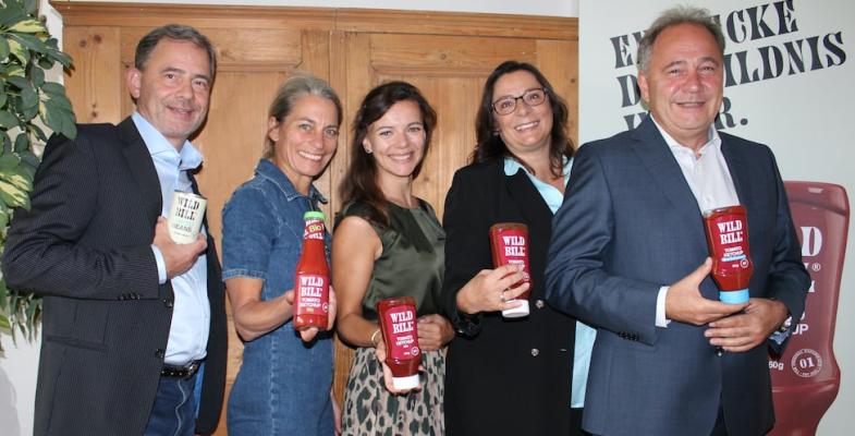 Wild Bill für Staatspreis Patent nominiert. Das Team rund um Wild Bill: Thomas Winkelbauer, Charlotte Sacher, Julia Lernt, Brigitte Reiterer, Hannes Winkelbauer.