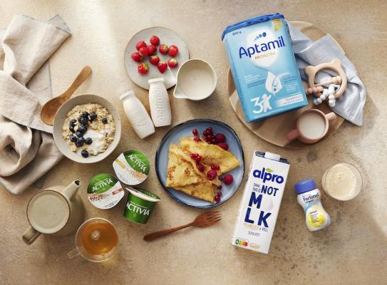 Auszug aus dem Danone Markenportfolio