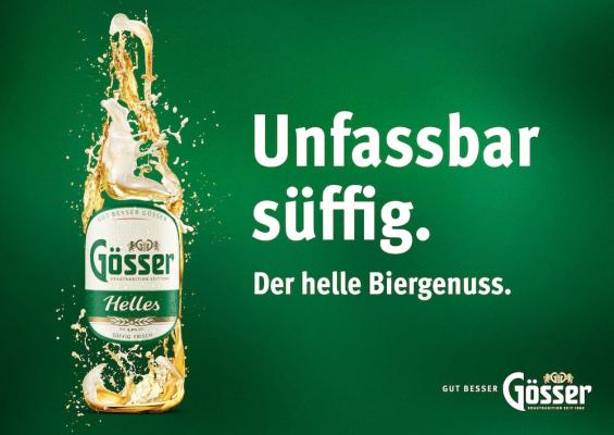 Gösser Helles: Unfassbar frisch
