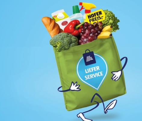 Hofer Lieferservice wird ausgeweitet