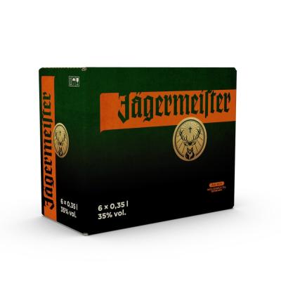 Neue Versandkartonagen für Jägermeister