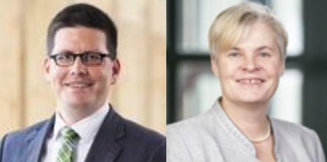 LK Niederösterreich-Vizepräsident Lorenz Mayr und LK Salzburg-Vizepräsidentin und Landesbäuerin Claudia Entleitner