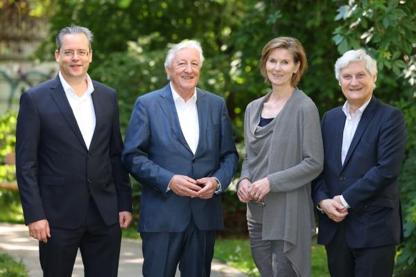 Marko Bill Schuster (PROPAK Obmann-Stellvertreter), Georg Dieter Fischer (Obmann PROPAK), Elisabeth Goerner (PROPAK Obmann-Stellvertreterin), Martin Widermann (Geschäftsführer PROPAK)