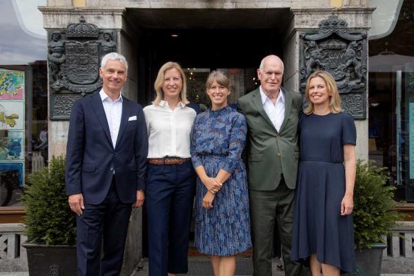 Familienportrait: (von links) Johannes Dengler, Julia Dengler, Simone Werle, Wolfgang Wille und Ellen Ruthrof