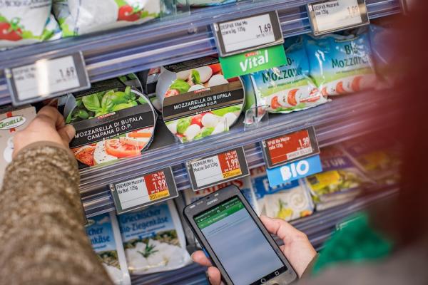 Spar rollt ESL Etiketten aus