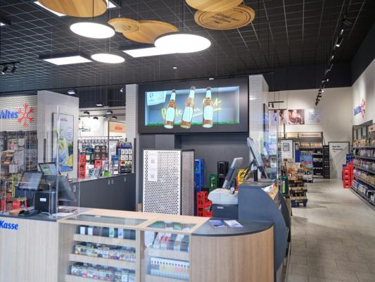 Retail Media Beispiel Bitburger im deutschen Handel
