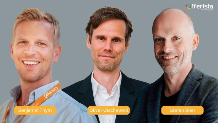 Benjamin Thym beendet seine Amtszeit als CEO der Offerista Group. Oliver Olschewski und Stefan Bien werden zu Geschäftsführern ernannt.