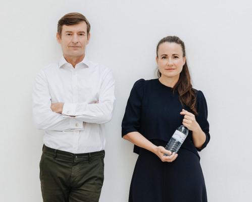 Vöslauer Geschäftsführer Herbert Schlossnikl und Marketing- und Innovationsleiterin Yvonne Haider-Lenz