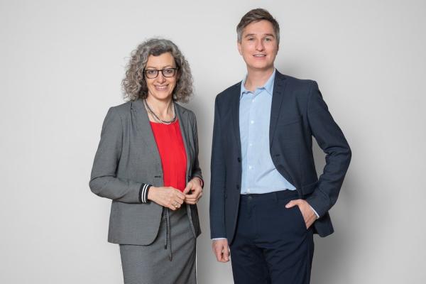 Monika Fiala und Simon Parth: Geschäftsführung Recycling Pfand Österreich gGmbH