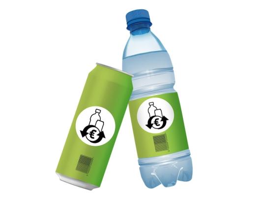 Pfandlogo bei Einweg-Pfand