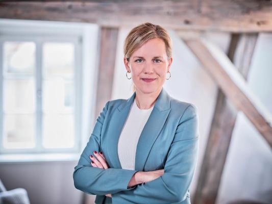 Janine Lampprecht ist die Gründerin der Grenzlotsen GmbH. 