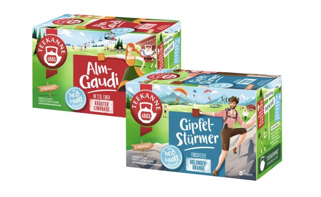 Teekanne Landlust Alm-Gaudi & Gipfel-Stürmer