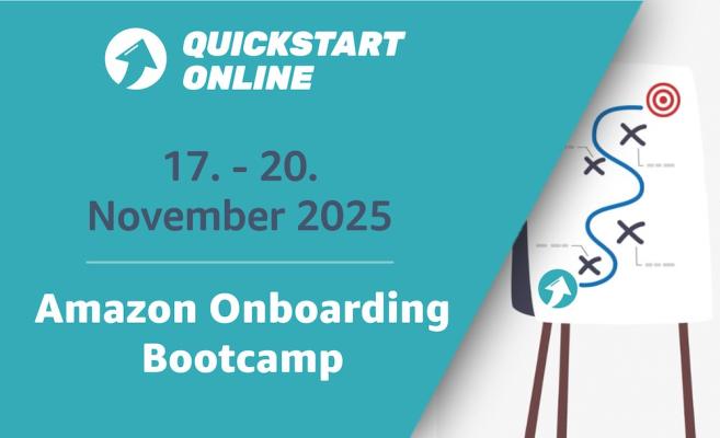 Das mehrtägige E-Commerce Bootcamp von Quickstart Online vermittelt kompakt und praxisorientiert, wie Unternehmen und Einzelpersonen ein professionelles Online-Geschäft aufbauen, skalieren und erfolgreich betreiben. 