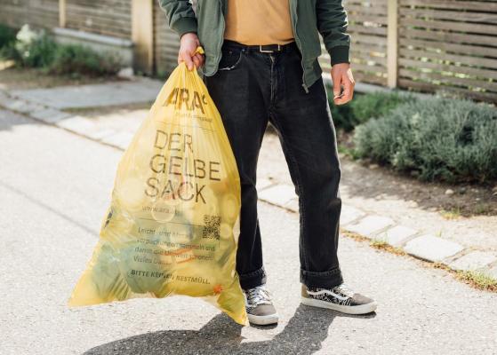 Einheitliche Verpackungssammlung im Gelben Sack und der Gelben Tonne kommt in Österreich gut an