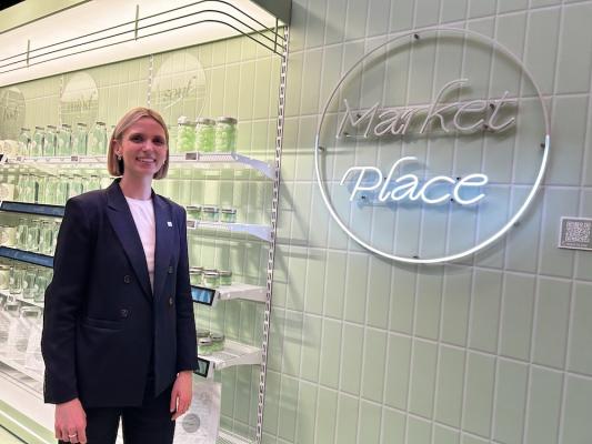 Katrin Kranabetter, Marketing Managerin bei Umdasch the store Makers auf dem Market Place
