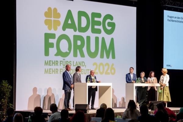 Das ADEG Forum 2026 im Messezentrum Wels stand am 18. April auch heuer ganz im Zeichen von Austausch, Innovation und persönlichem Miteinander.