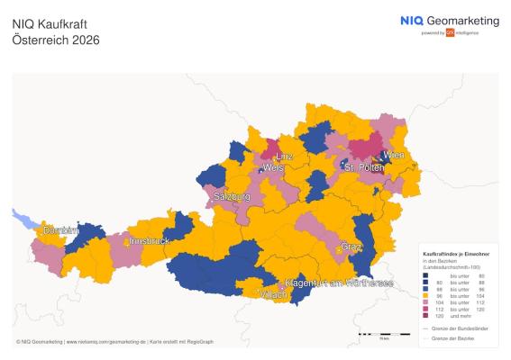 NielsenIQ Kaufkraft Österreich 2026