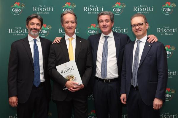 Die 6. Generation: Eugenio, Emanuele, Carlo und Riccardo Preve – die Söhne von Mario Preve.