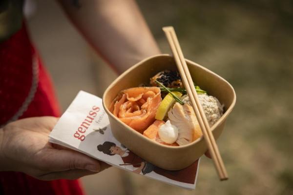 Sushi aus regionalem Fisch