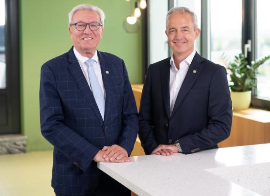 Umdasch: Silvio Kirchmair (links), Christian Herbinger (rechts)