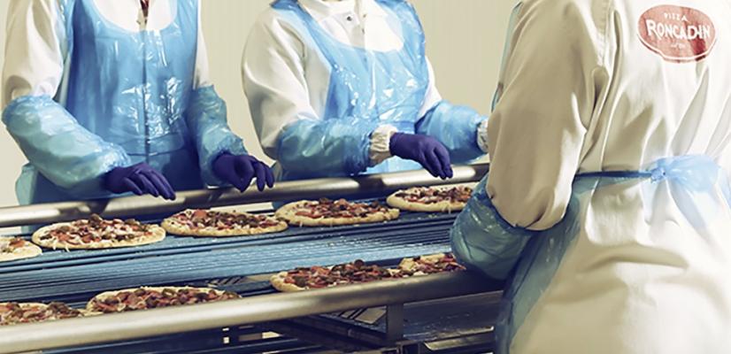 Roncadin Pizza Produktion